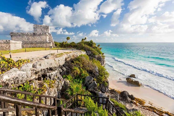 Tulum Ruins & Cenote Day Tour: Explore Mayan Cliffs and Swim Crystal Caverns