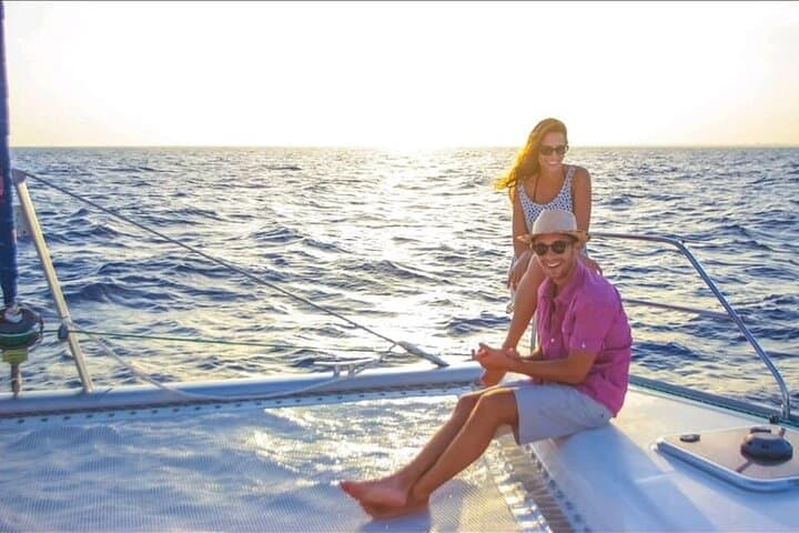 Private Catamaran Party to Isla Mujeres — Snorkel, Beach Club & Open Bar photo 6