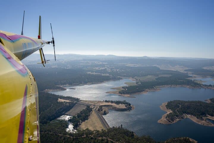 Helicopter Scenic Flight Over Southern Barossa Reservoirs & Vineyards photo 2