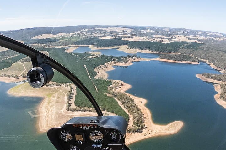 Helicopter Scenic Flight Over Southern Barossa Reservoirs & Vineyards photo 3
