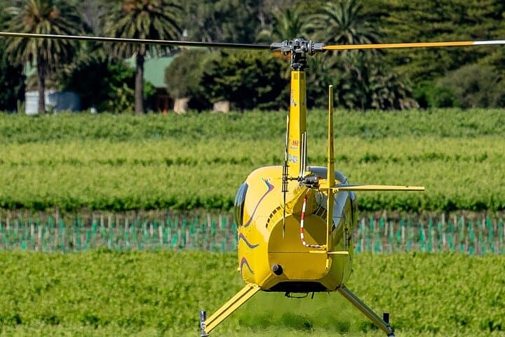 Helicopter Scenic Flight Over Southern Barossa Reservoirs & Vineyards photo 4