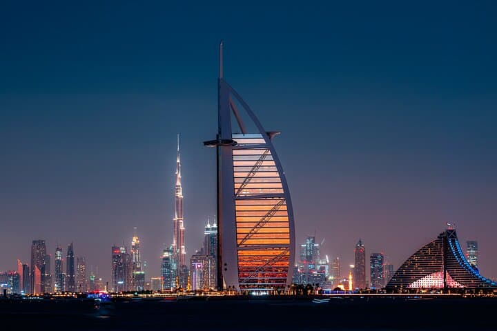 Dubai City Skyline & Evening Desert Safari: Monuments, Dune Bashing and Bedouin Night photo 2