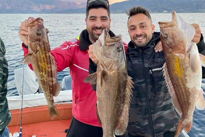 Private Half-Day Fishing Trip in Agios Nikolaos — Expert-Guided Coastal Angling