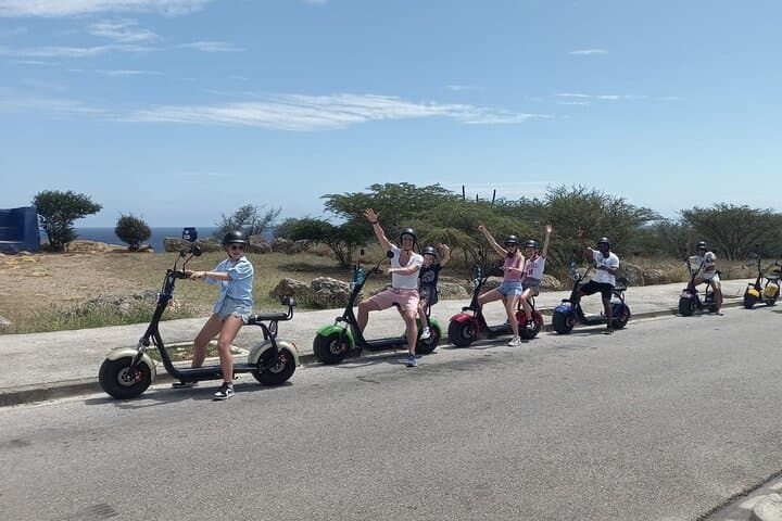 Eco-Friendly Electric Scooter Island Tour in Curaçao: Beaches, Forts & Hidden Views photo 2