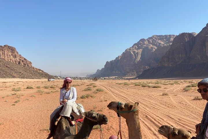 Wadi Rum Camel Trekking: 2-Night Bedouin Camp, Camel Caravan & Stargazing in Jordan photo 4