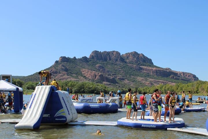 Lac Perrin Full-Day Pass — Paddle, Kayak & Water Park at Roquebrune-sur-Argens
