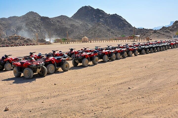 El Gouna Morning Quad Bike Safari: Desert Buggy, Bedouin Tea & Camel Ride