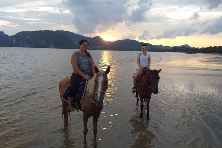 Sunset Horseback Ride and BBQ at Ao Nam Mao Beach, Krabi photo 6