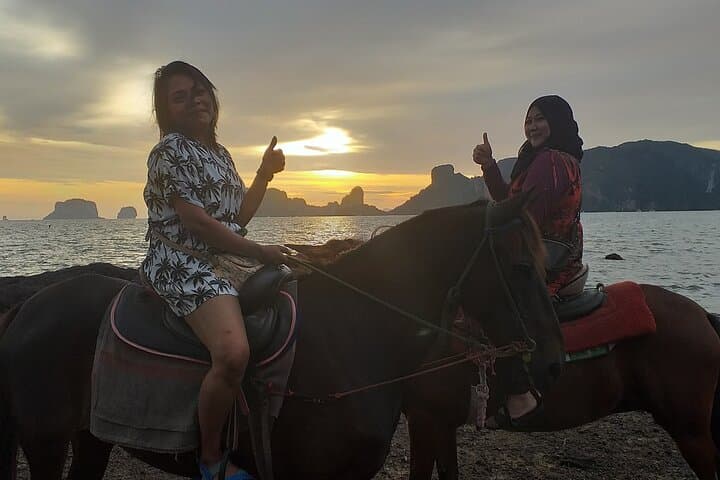 Sunset Horseback Ride and BBQ at Ao Nam Mao Beach, Krabi photo 5