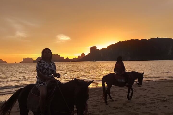 Sunset Horseback Ride and BBQ at Ao Nam Mao Beach, Krabi photo 2