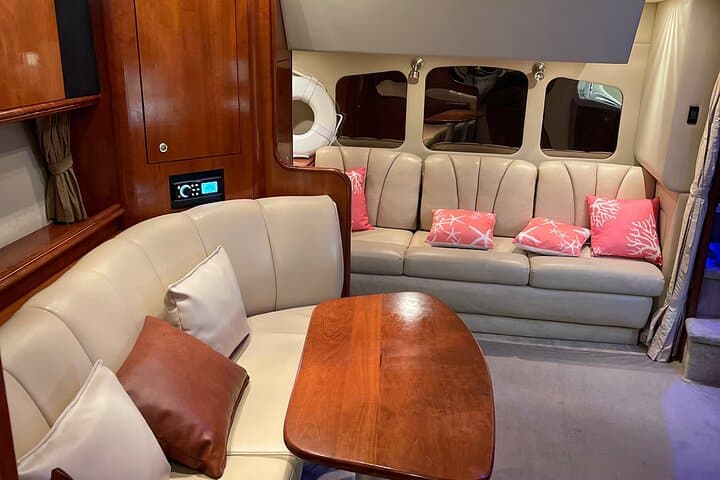 Miami Beach 40ft Yacht Rental: Private 4-Hour Cruiser Charter in Biscayne Bay photo 2