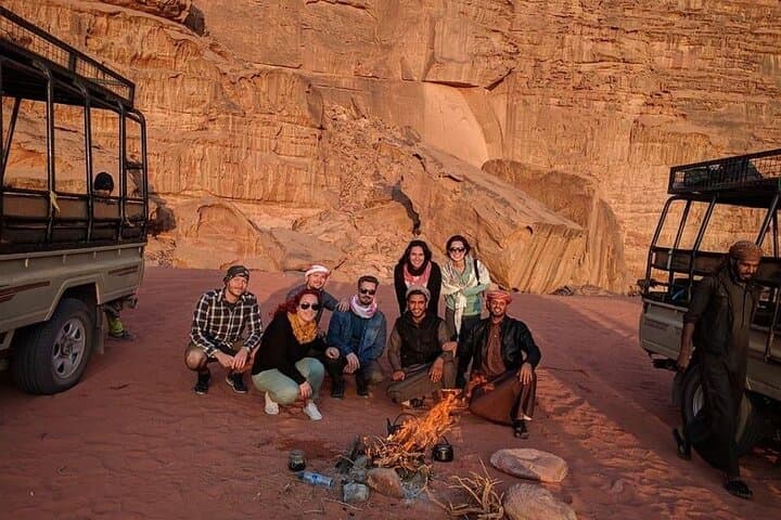 Wadi Rum Half-Day 4x4 and Camel Tour — Lawrence's Spring, Sand Dunes & Rock Bridges photo 2