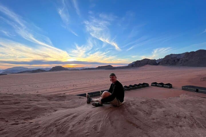 Full-Day Wadi Rum Hiking: Lawrence's Spring, Khazali Canyon & Bedouin Lunch