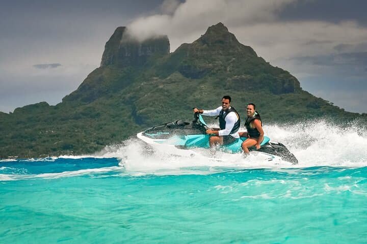 Jet Ski the Bora Bora Lagoon: Island Tour to Mount Otemanu & Motu Stops photo 2