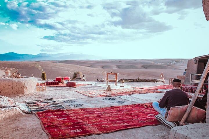 Sunset Camel Ride in Agafay Desert from Marrakech with Dinner & Live Music photo 4