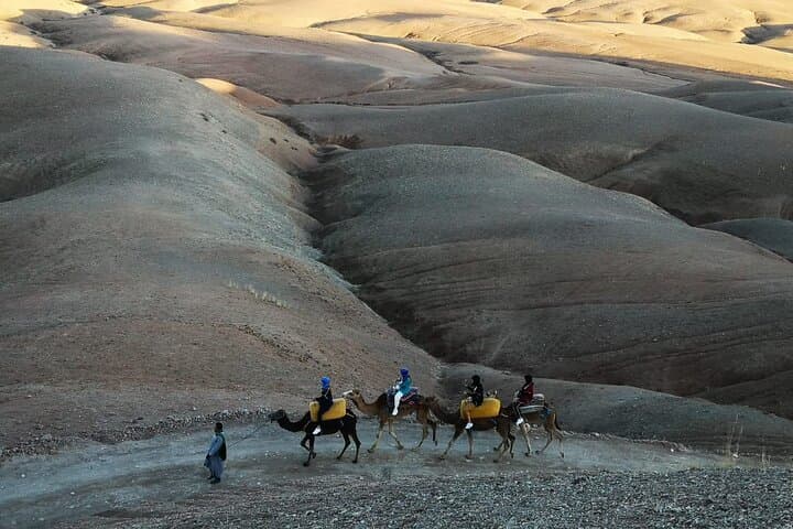 Sunset Camel Ride in Agafay Desert from Marrakech with Dinner & Live Music photo 6