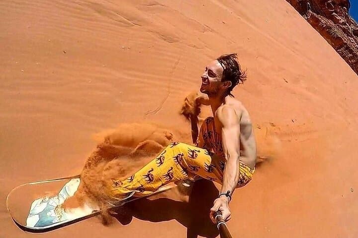 Wadi Rum Full-Day Jeep Tour: Lawrence's Spring, Sand Dunes & Burdah Sunset photo 6