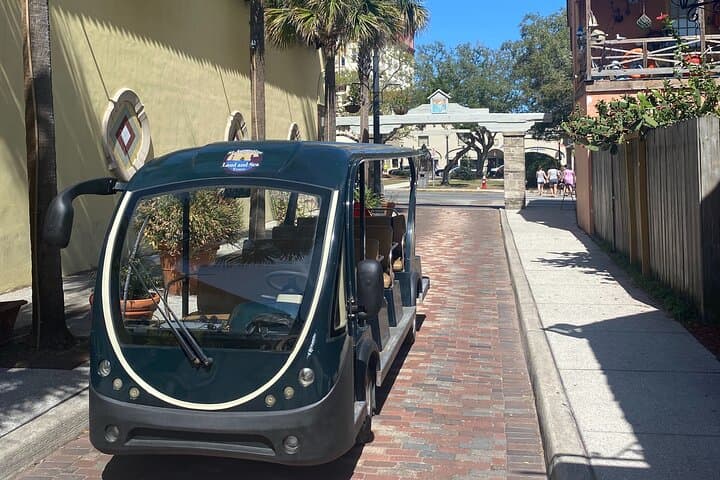 Explore St. Augustine by Golf Cart: Historic Downtown Shared Tour