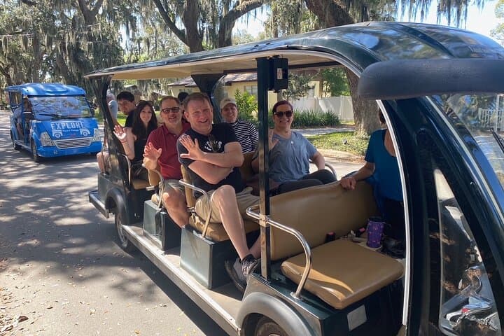 St. Augustine Private Golf Cart Tour — Historic Downtown & North Side Sightseeing