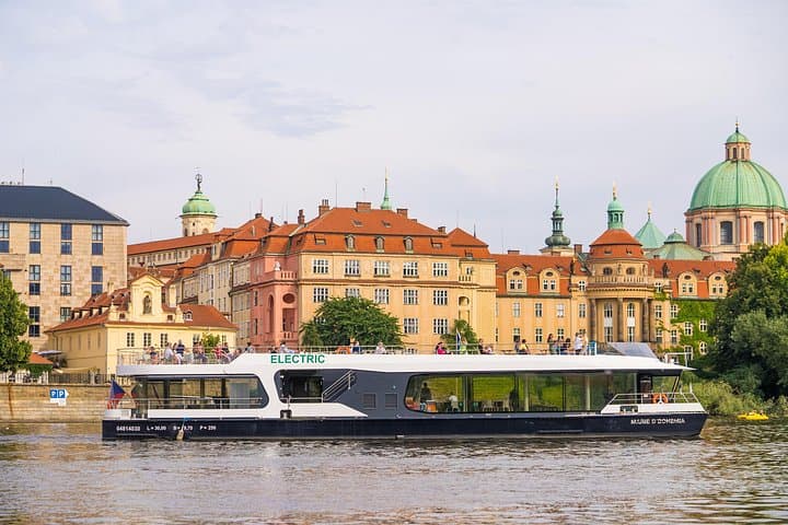 Evening Eco Cruise in Prague: Prosecco & Sunset Views of Charles Bridge photo 3
