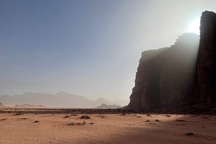 Wadi Rum One-Day Camel Tour: Lawrence's Spring, Khazali Canyon & Sand Dunes photo 3