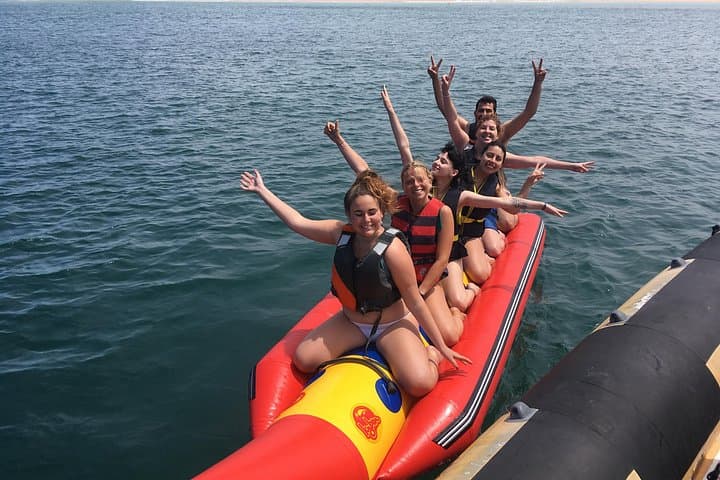 Peniche Banana Boat & Wakeboard: High-Speed Rides from Supertubos Marina