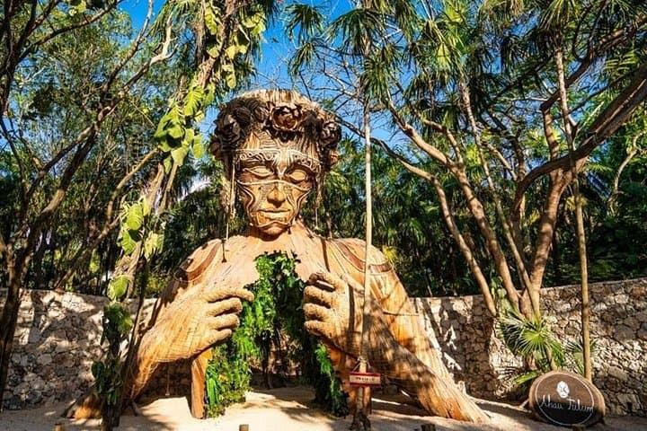 Private Tulum Tour: Tulum Ruins, Azulik Museum & Ahau Sculpture Park photo 2