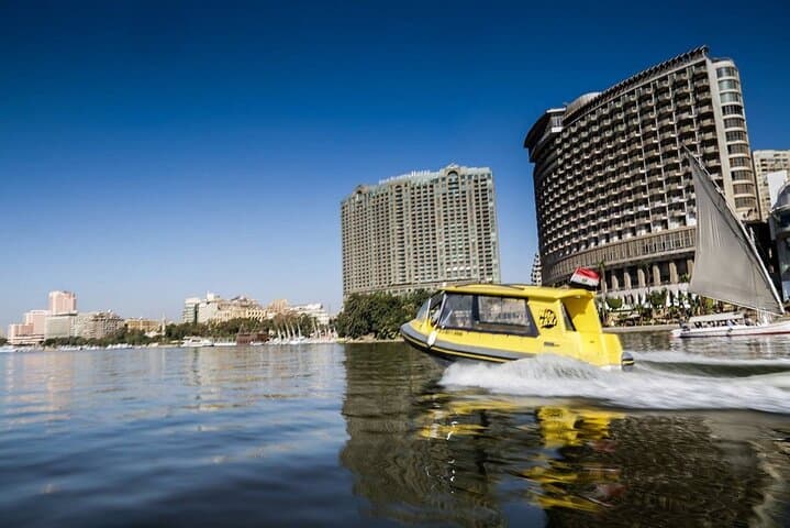 Nile Taxi Speedboat: 1-Hour River Cruise Through Central Cairo