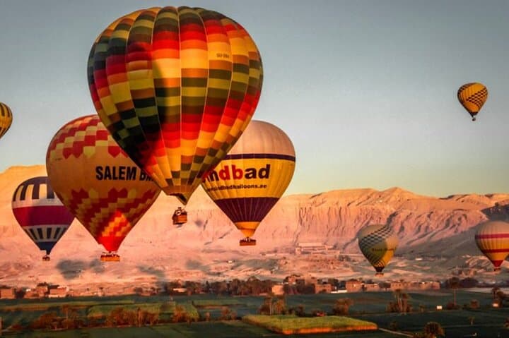 Sunrise Hot Air Balloon Ride Over Luxor’s Ancient Monuments photo 2