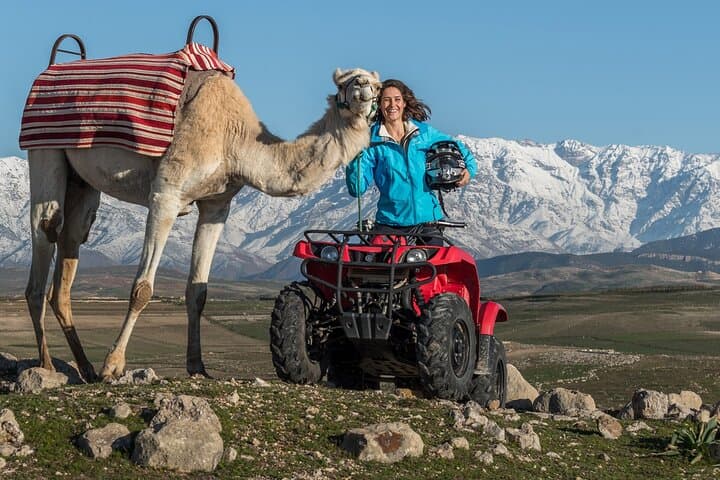 Agafay Desert Quad Biking and Camel Ride from Marrakech
