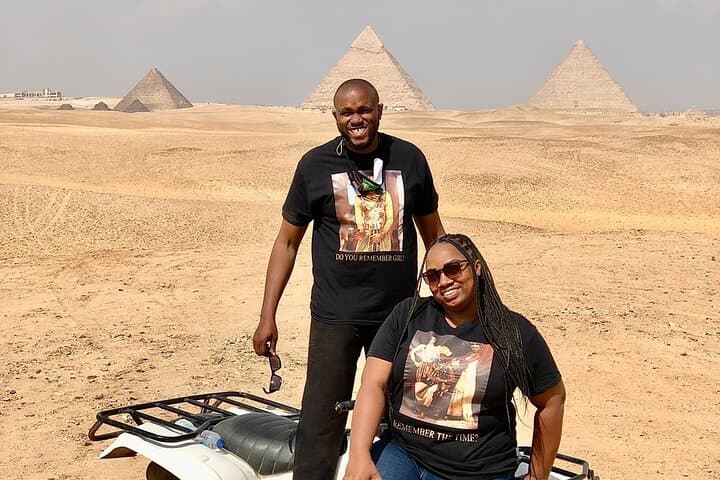 Giza Private Day: Pyramids, Camel Ride, Quad Bike & Nile Dinner Cruise photo 3