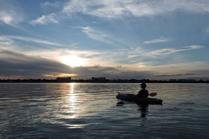 Cocoa Beach Sunset Clear Kayak Tour on the Indian River Lagoon photo 3