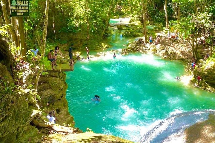 Blue Hole Secret Falls, White River Rafting & River Tubing — Ocho Rios Day Tour photo 4