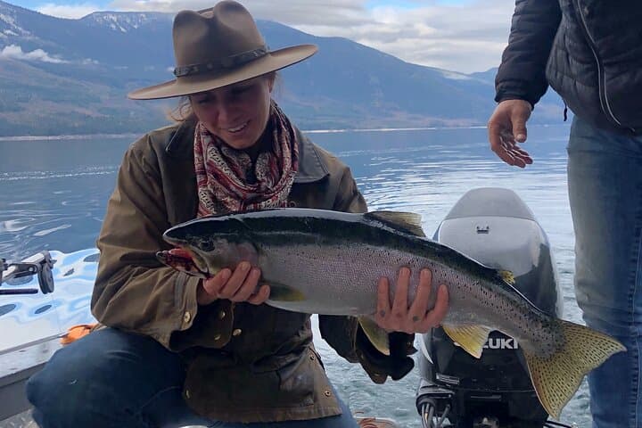 Full-Day Guided Boat Fishing on Lake Revelstoke and Upper Arrow