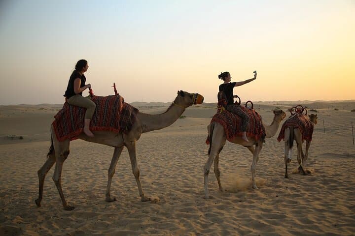 Evening Abu Dhabi Desert Safari: Dune Bashing, Camel Rides & Traditional Camp photo 4