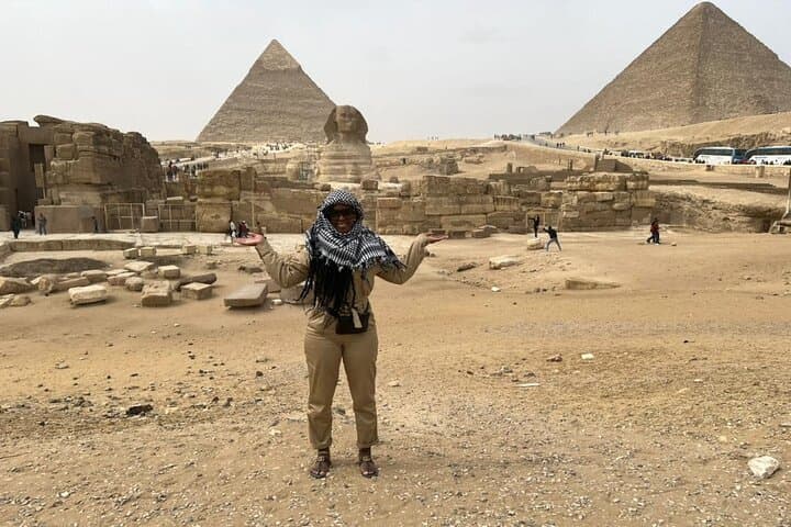 Private Giza Pyramids Tour: Sphinx, Camel Ride & Lunch from Cairo photo 4