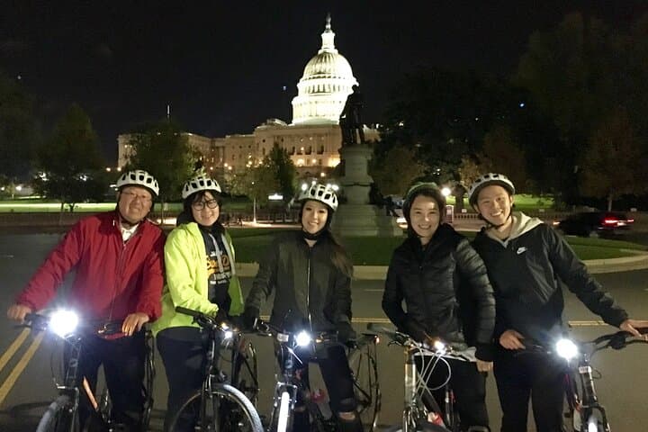 Night Ride Through DC: Private Monuments Bike Tour photo 5