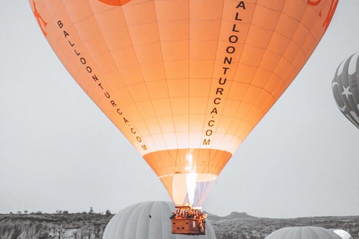 Sunrise Hot Air Balloon Over Cappadocia's Fairy Chimneys photo 3