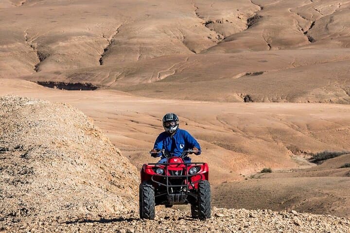 Agafay Desert Quad Adventure from Marrakech — 3.5-Hour ATV & Camel Experience