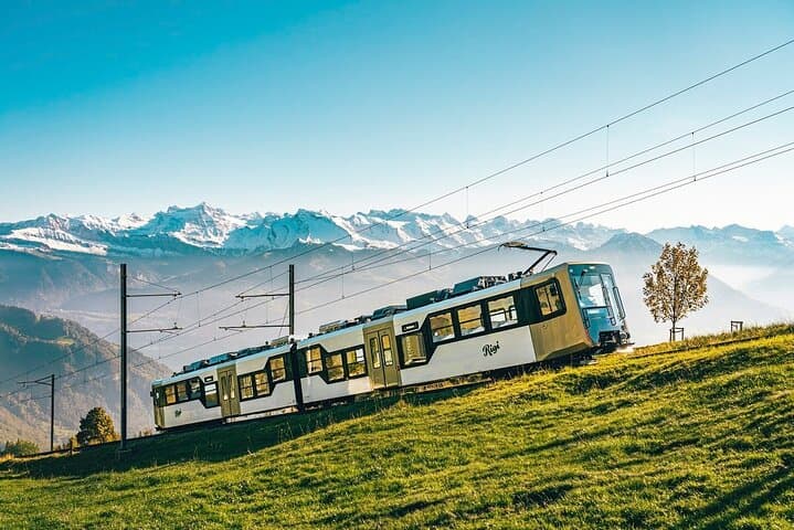 Mount Rigi Day Trip from Lucerne — Cogwheel Train, Cable Car & Lake Cruise