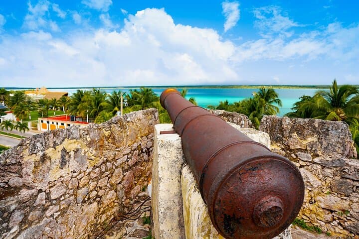 One-Day Bacalar Adventure: Kayak the Seven-Color Lagoon, Swim Cenote Azul & Beach Club photo 4