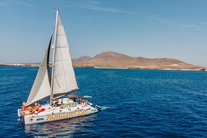 Private Half-Day Catamaran to Papagayo Beaches — Lanzarote Luxury Cruise