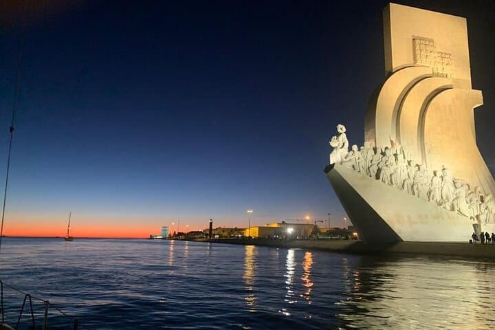 Lisbon Night Sailing Under the Stars — 2-Hour Tagus River Cruise with Drink