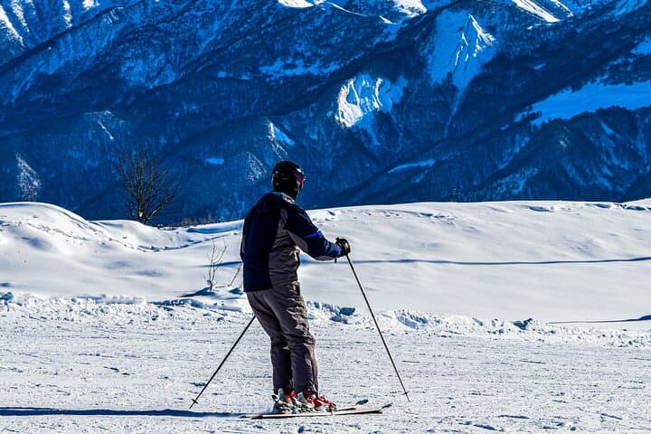 Gudauri Adventures: One-Day Ski, Paraglide & Snowmobile Tour from Tbilisi photo 5