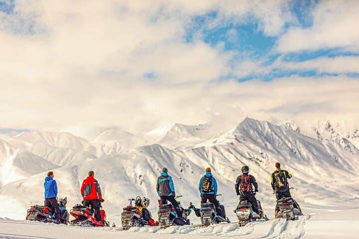 Gudauri Adventures: One-Day Ski, Paraglide & Snowmobile Tour from Tbilisi photo 6