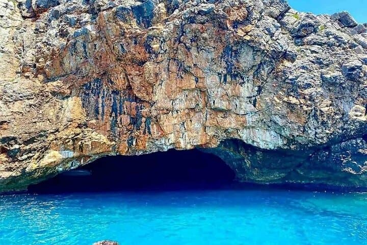 Kotor Blue Cave & Our Lady of the Rocks Speedboat Tour — Mamula, Submarine Base and Swimming in the Blue Grotto photo 1