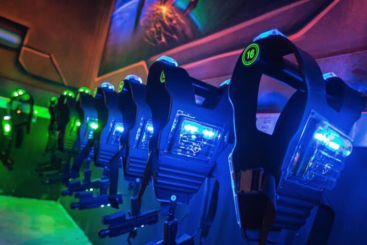 Two Laser Tag Games in Etterbeek — High-Energy Indoor Arena in Brussels
