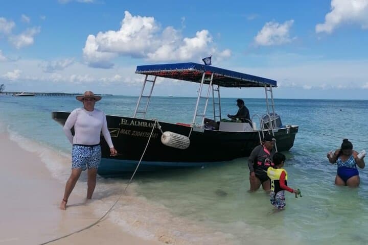 Private 4-Hour Cozumel Boat Tour to Passion Island: Snorkel & Beach Escape photo 1