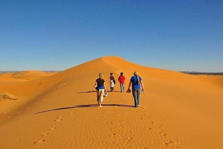 Erg Chebbi Overnight Trek: Sunset-to-Sunrise Dune Walk from Merzouga photo 2