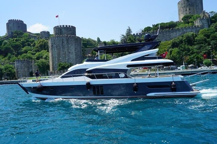 Glide the Bosphorus: Private Two-Hour Luxury Yacht Cruise in Istanbul